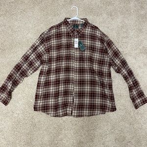 GH Bass mens 3 XL flannel shirt